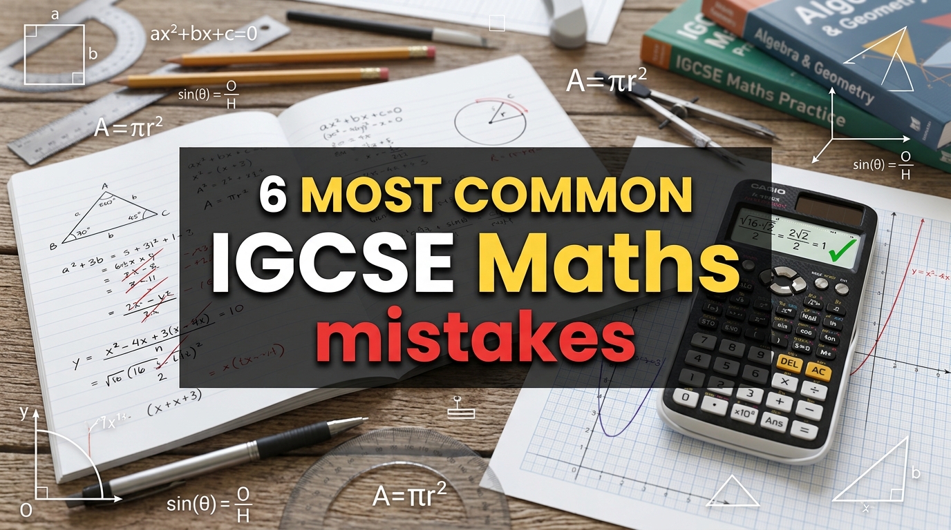 6 Common IGCSE  Maths Mistakes Completely Explained