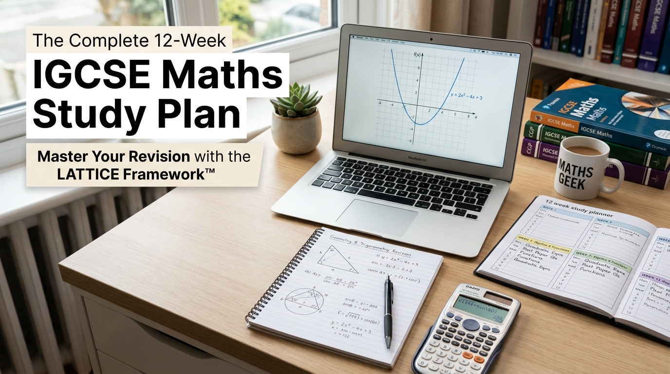 IGCSE Maths Study Plan: 12-Week Revision Guide for A*/9
