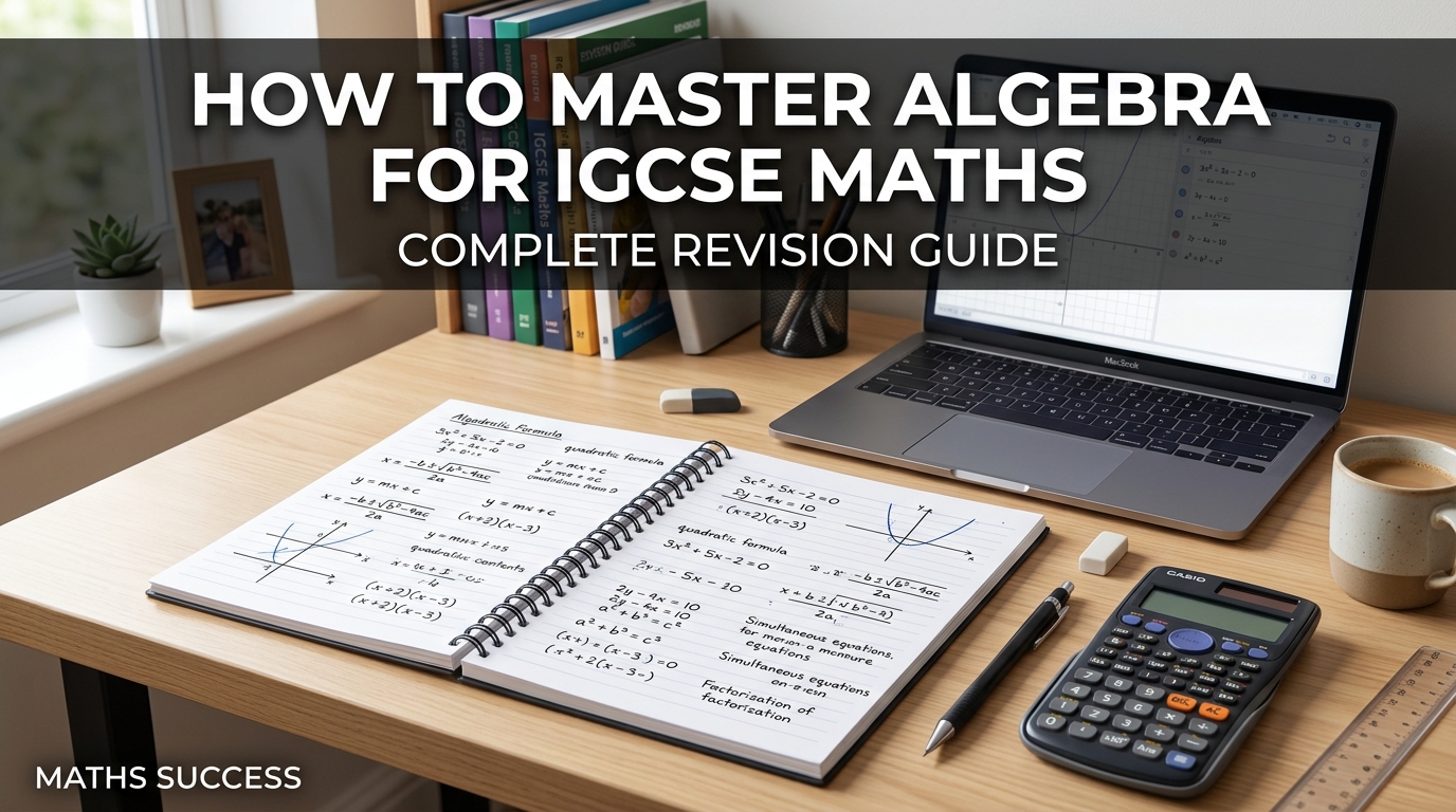 How to Master Algebra for IGCSE Maths: Step-by-Step Revision Guide