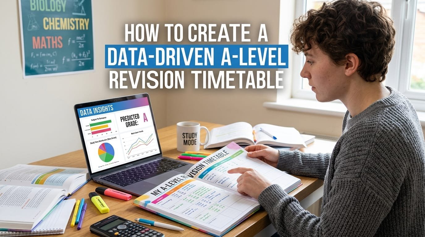 How to Create a Data-Driven A-Level Revision Timetable (5-Step Exam-Optimizer System)
