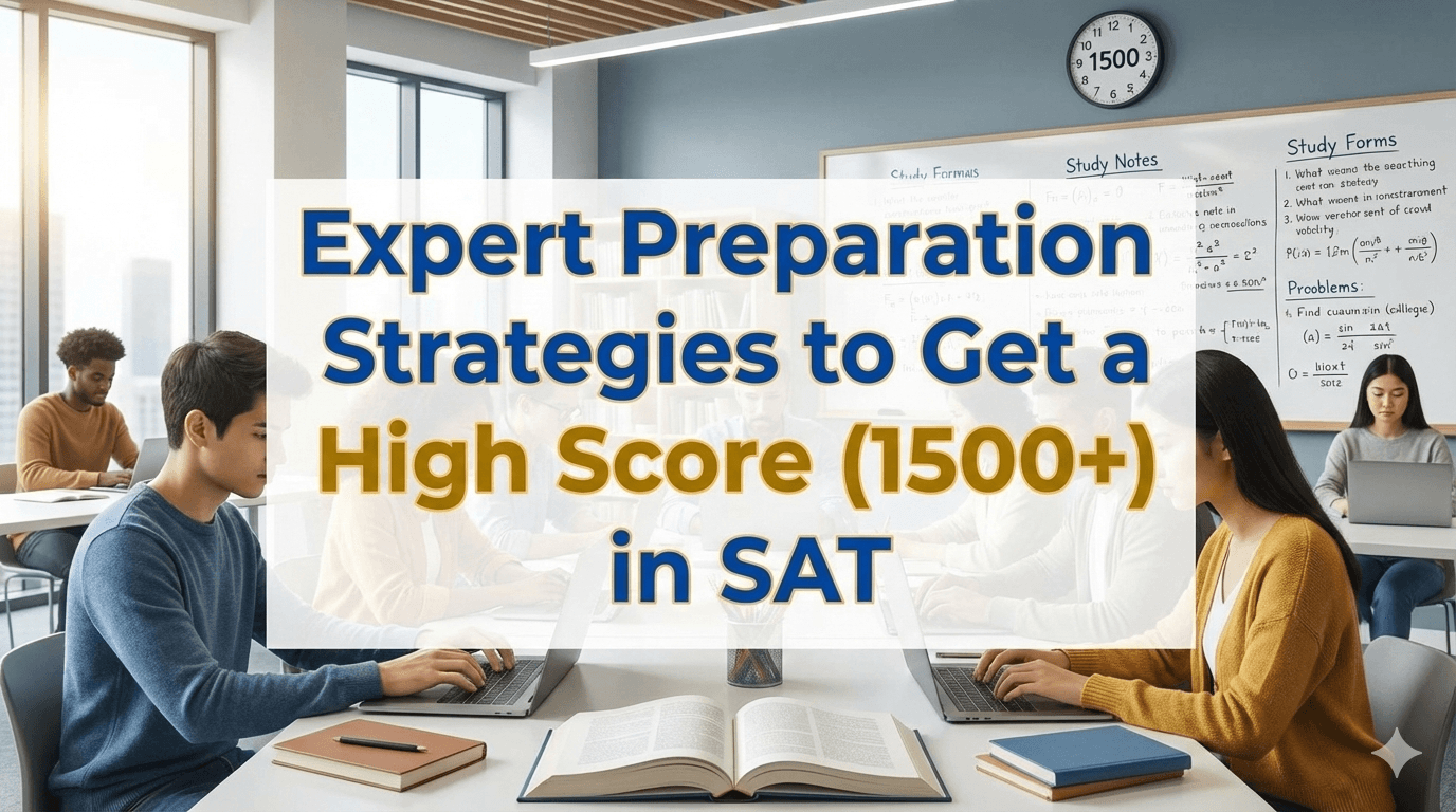 Expert Preparation Strategies to Get a High Score (1500+) in SAT